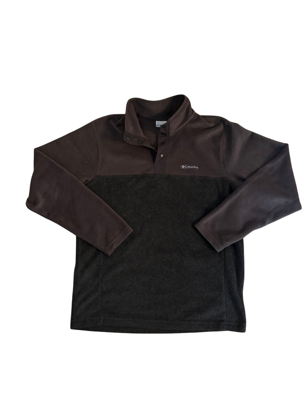 Columbia Mixed Grey Fleece Pullover Jacket